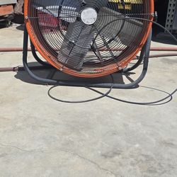 Lasko Pro / High Velocity Drum Fan 24-inch With WATER MISTING KIT