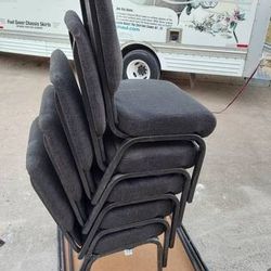 5 Comfortable Chairs Reception Dining Conference Home or Office -