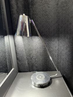 Modern Lamp ( Metalic) --wireless phone charger 