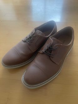 Alfani Tolland Brown Dress Shoes Size 10 Never Worn