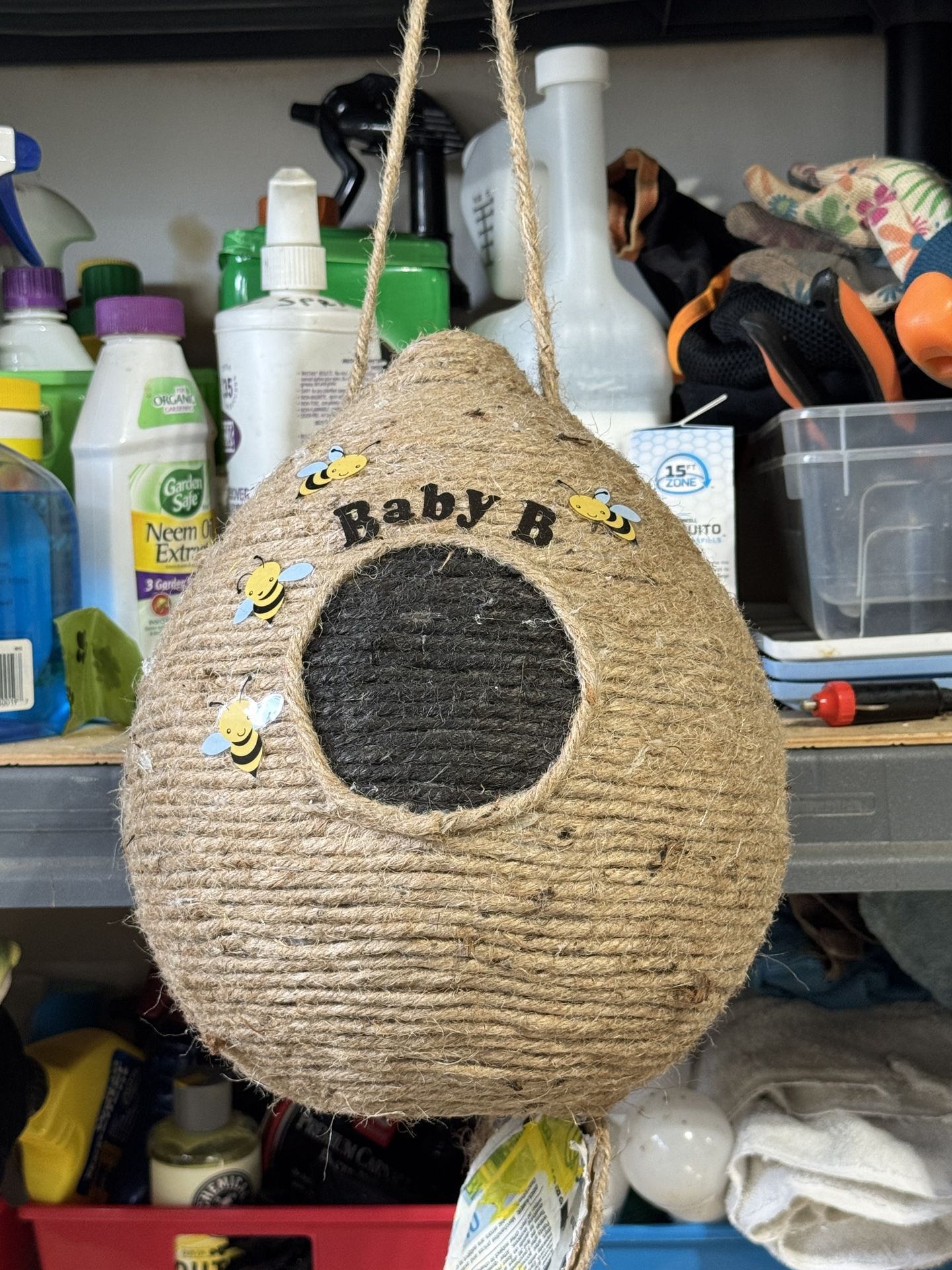 Gender Reveal Bee Hive Pots (2)