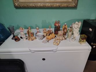 Vintage Nativity Set