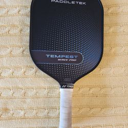 Paddletek Tempest Wave Pro Pickleball Paddle – Graphite V2 (Original)