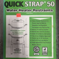 Water Heater Straps