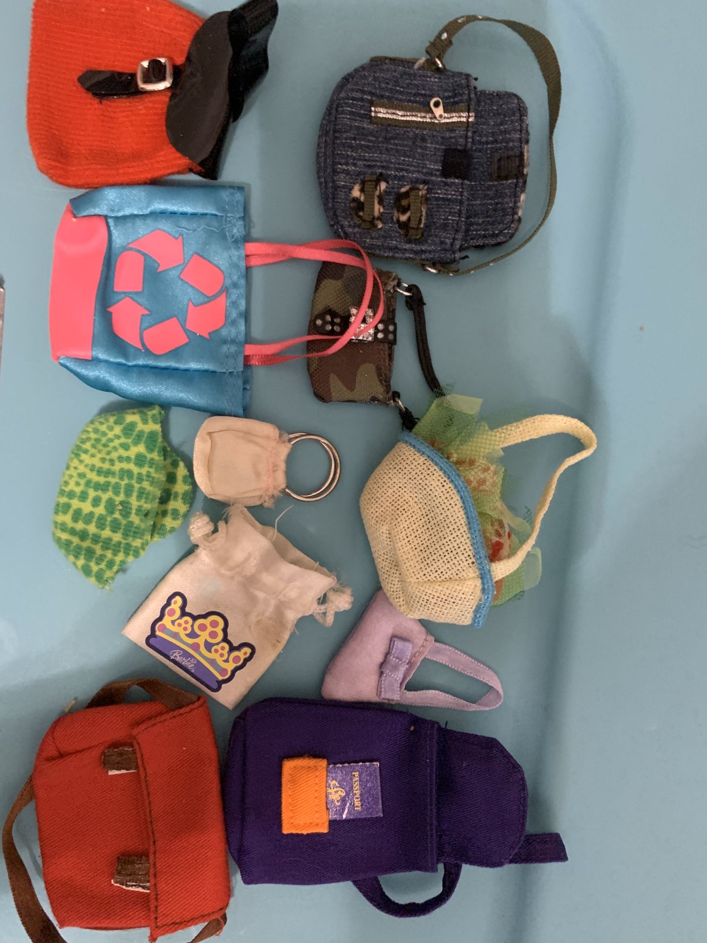 Barbie purse collection