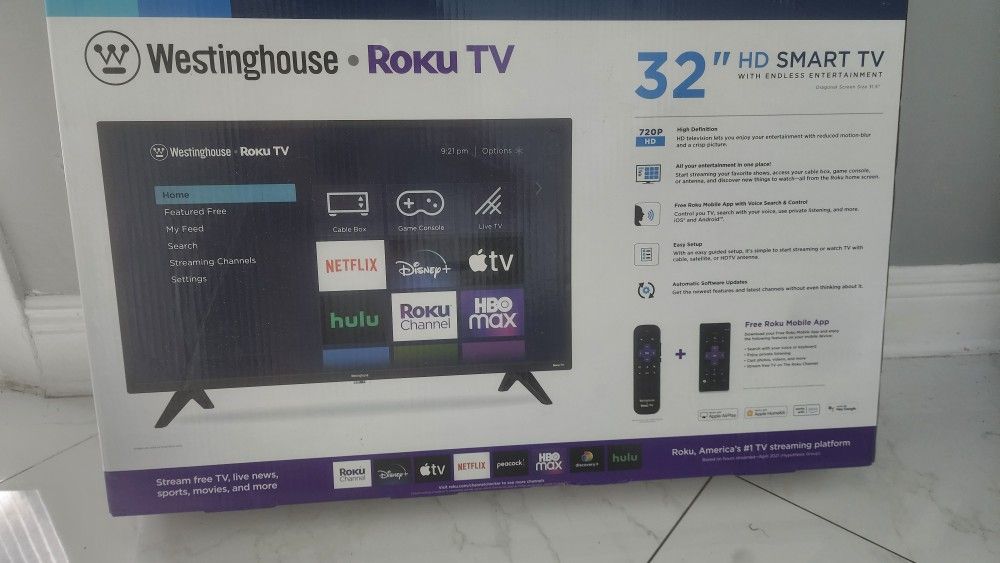 TV Roku 32" NEW in Box
