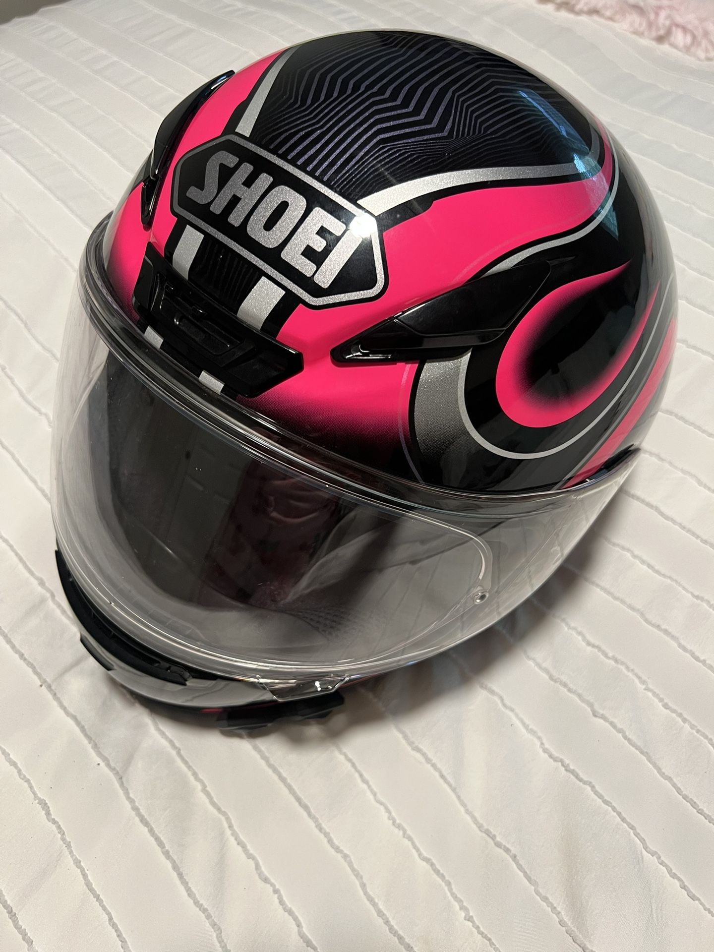 Shoei RF-1200 Intense Women’s Motorcycle Helmet – Size L