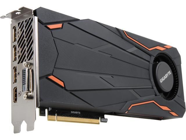 Gigabyte GeForce GTX 1080 Turbo OC 8GB Video Graphics Cards GV