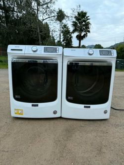 Maytag washer and dryer electric laundry set