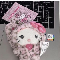 Hello Kitty, Plush Keychain