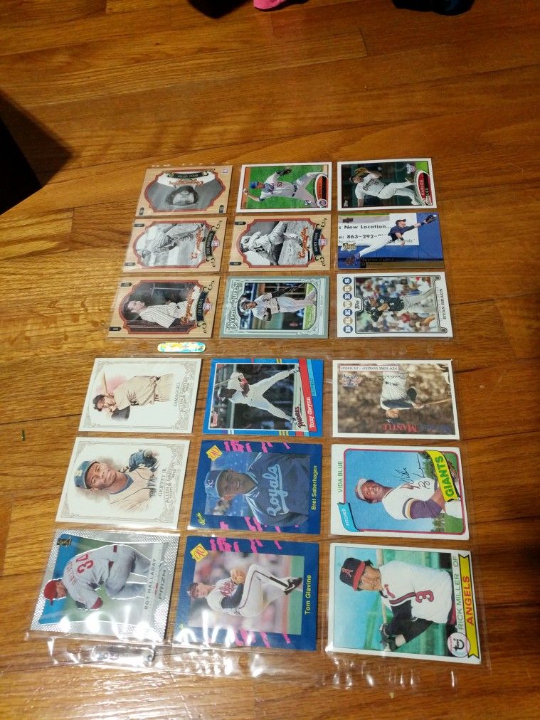 Two Sheets Of Cards With Stars