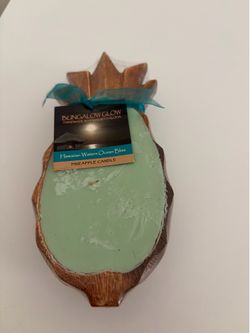 Hawaiian waters ocean bliss pineapple candle