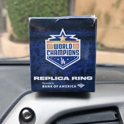 Dodgers Replica Ring