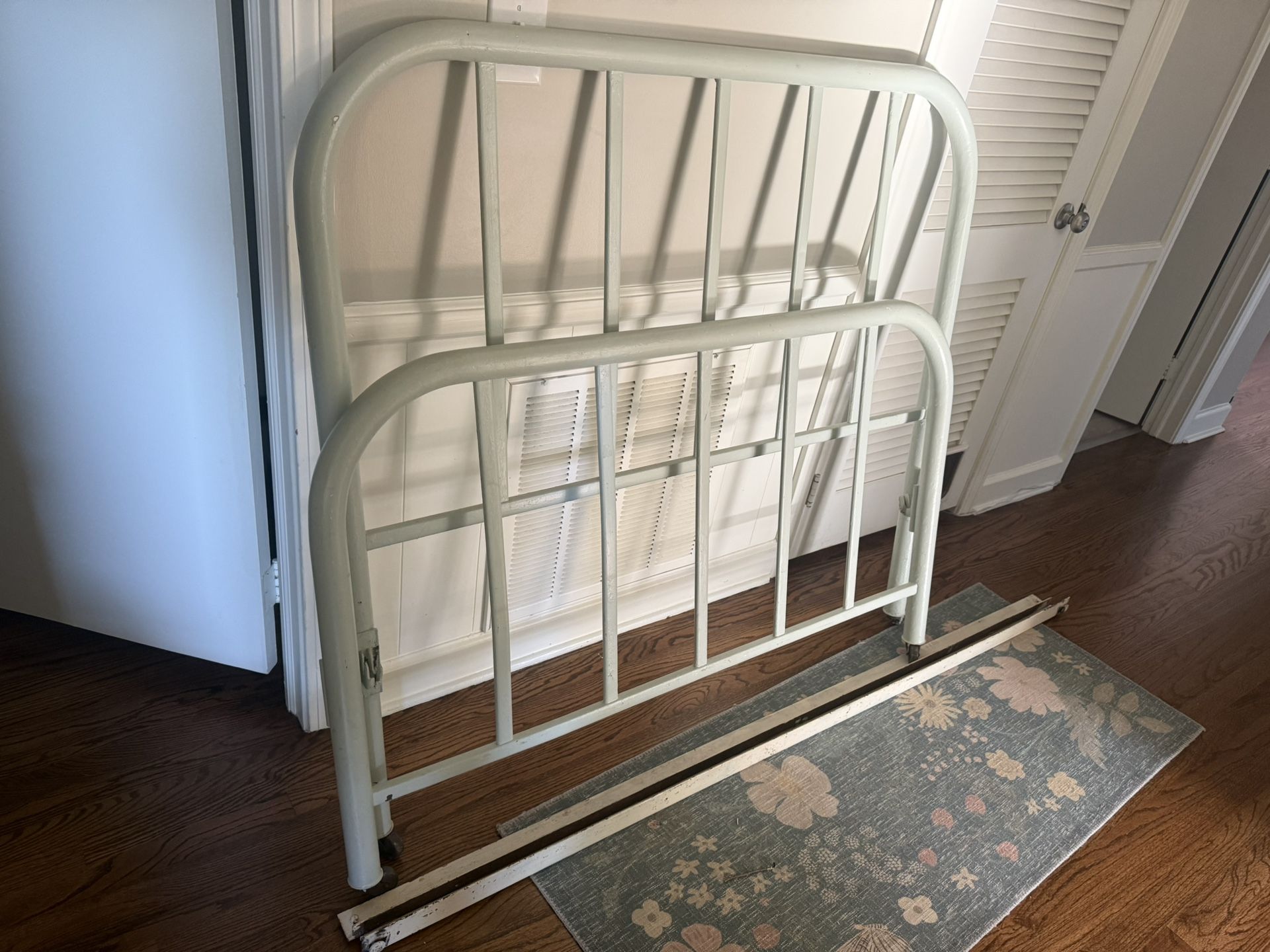 Antique Solid Metal Bed Frame