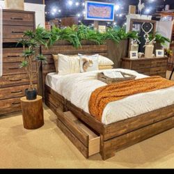 Black Friday Deals Queen King Bed Frame With Storage Bed