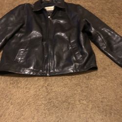Man’s Leather Coat  M. Julian Size X-Large  Wilson’s Insulation 