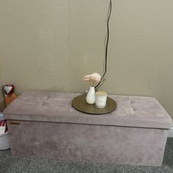 Ottoman Storage Container Bin 