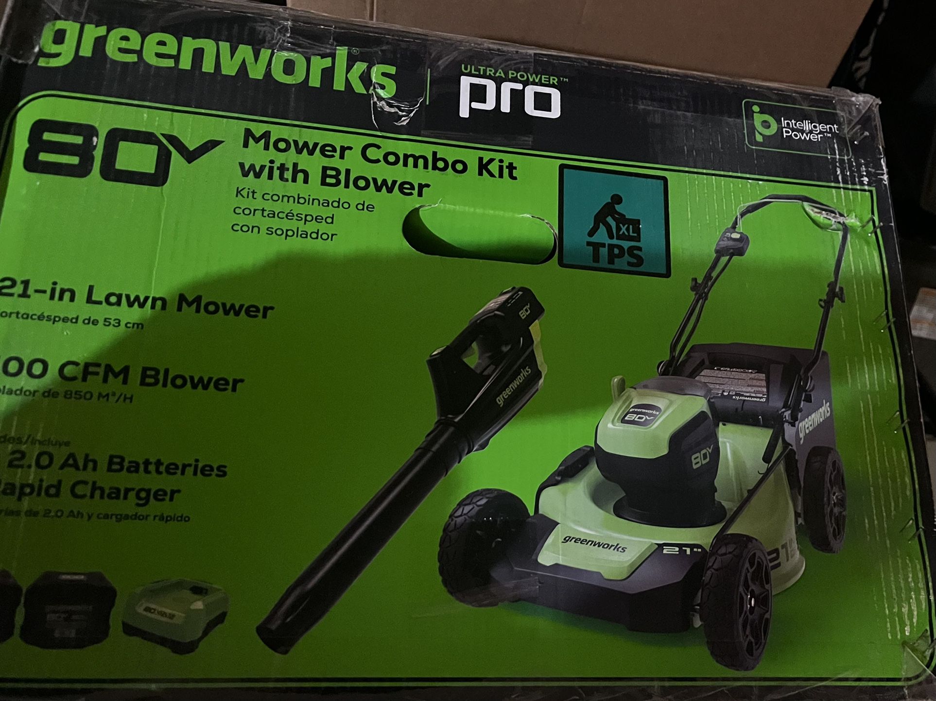 Lawn mower & Blower - New, Unopened Box