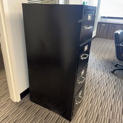 Office File Cabinet Black - Only $50