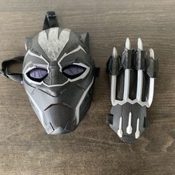 Marvel Black Panther Vibranium Power FX Light Up Mask SR and Slash Claw