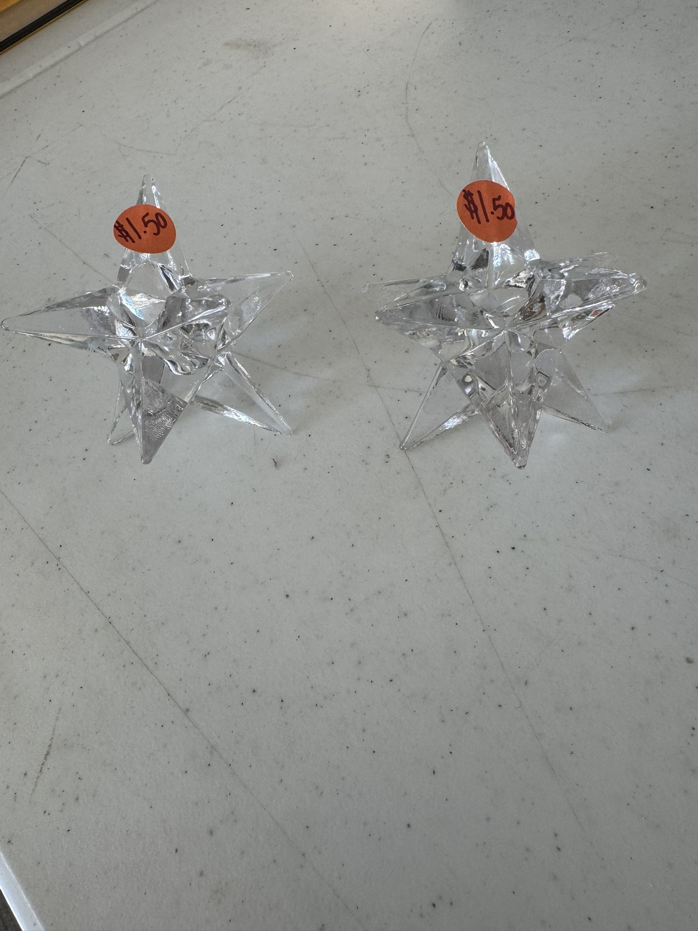 Star Candle Stick Holders 