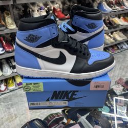 Jordan 1 High UNC Toe - Size 12.5