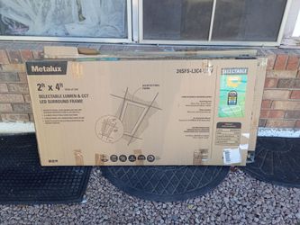 Metalux 2x4 LED Flat Panel Lights