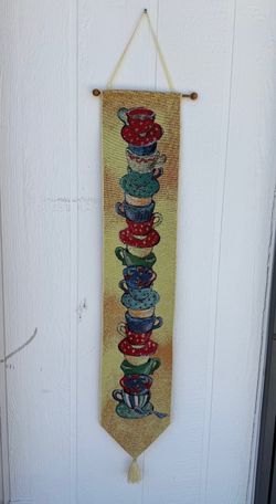 Coffee Cup Wall Tapestry