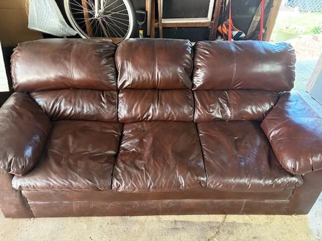Leather Couch