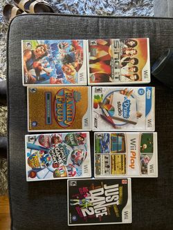 Wii games for sale bundled