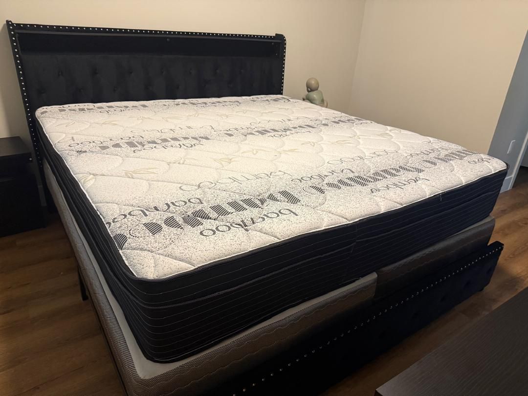 NEW MATTRESS KING SIZE PILLOW TOP WITH BOX SPRING