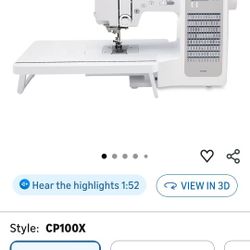 Brother CP100X Computerized Sewing and Quilting Machine.