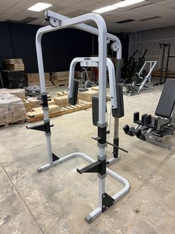 Magnum Squat Rack with Plate Loaded Pulley System