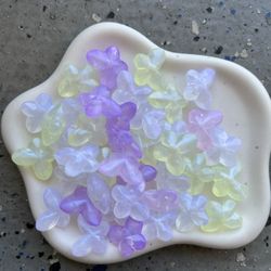 40pcs Butterfly Beads $6 