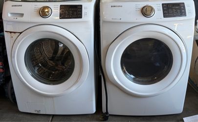 Samsung Front Load Washer & Dryer Set
