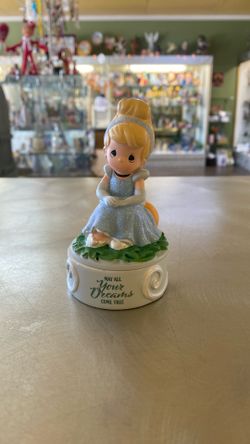 Precious Moments Disney Cinderella Covered Box Figurine 