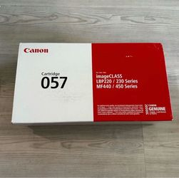 Canon Genuine 057 Black Toner Cartridge 3009C001 OEM New Open Box