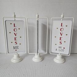 Valentine Tabletop Swivel Sign NEW 