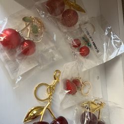 Cherry Keychain $10 Each