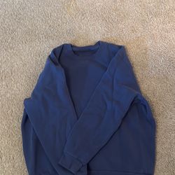 Lululemon Blue Crewneck Medium