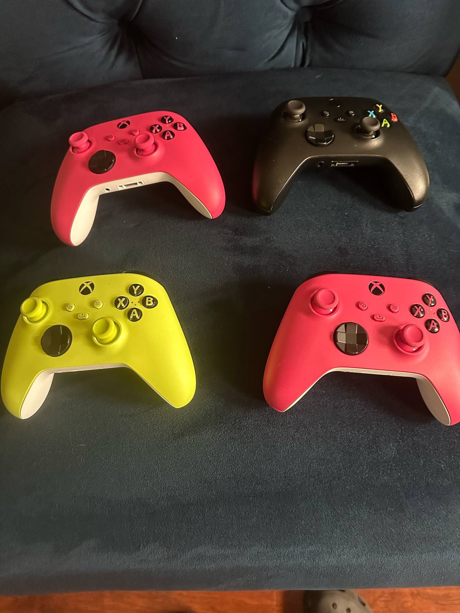 Just The Pink Controller And Black Are Available