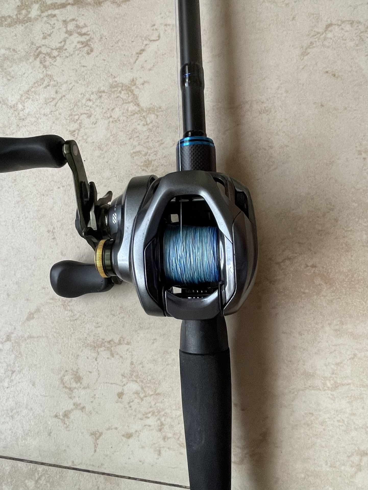 Shimano Curado DC + SLX Heavy Action Rod