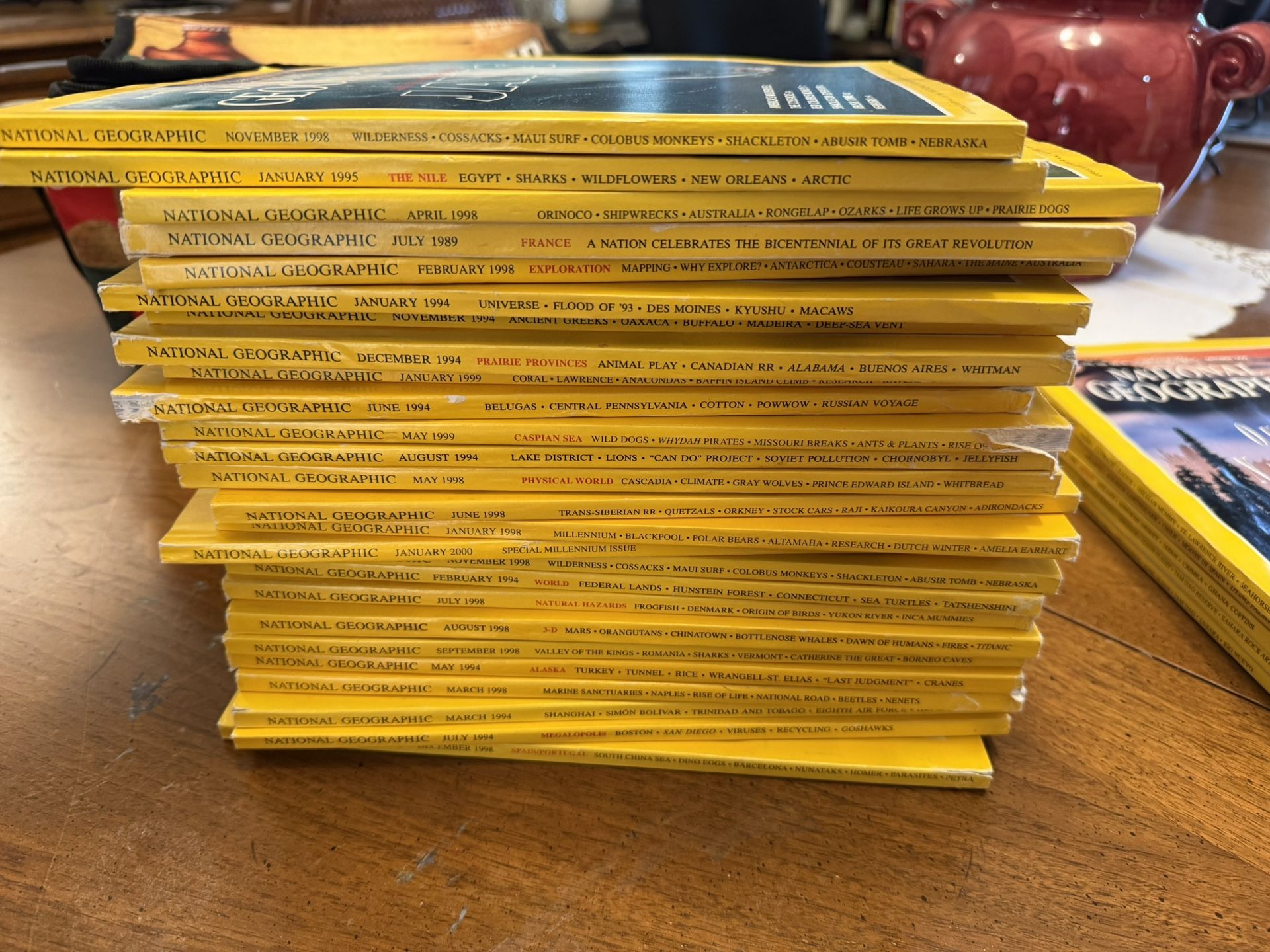 National Geographic Magazine Vintage