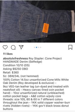 ROY STAPLER JEANS