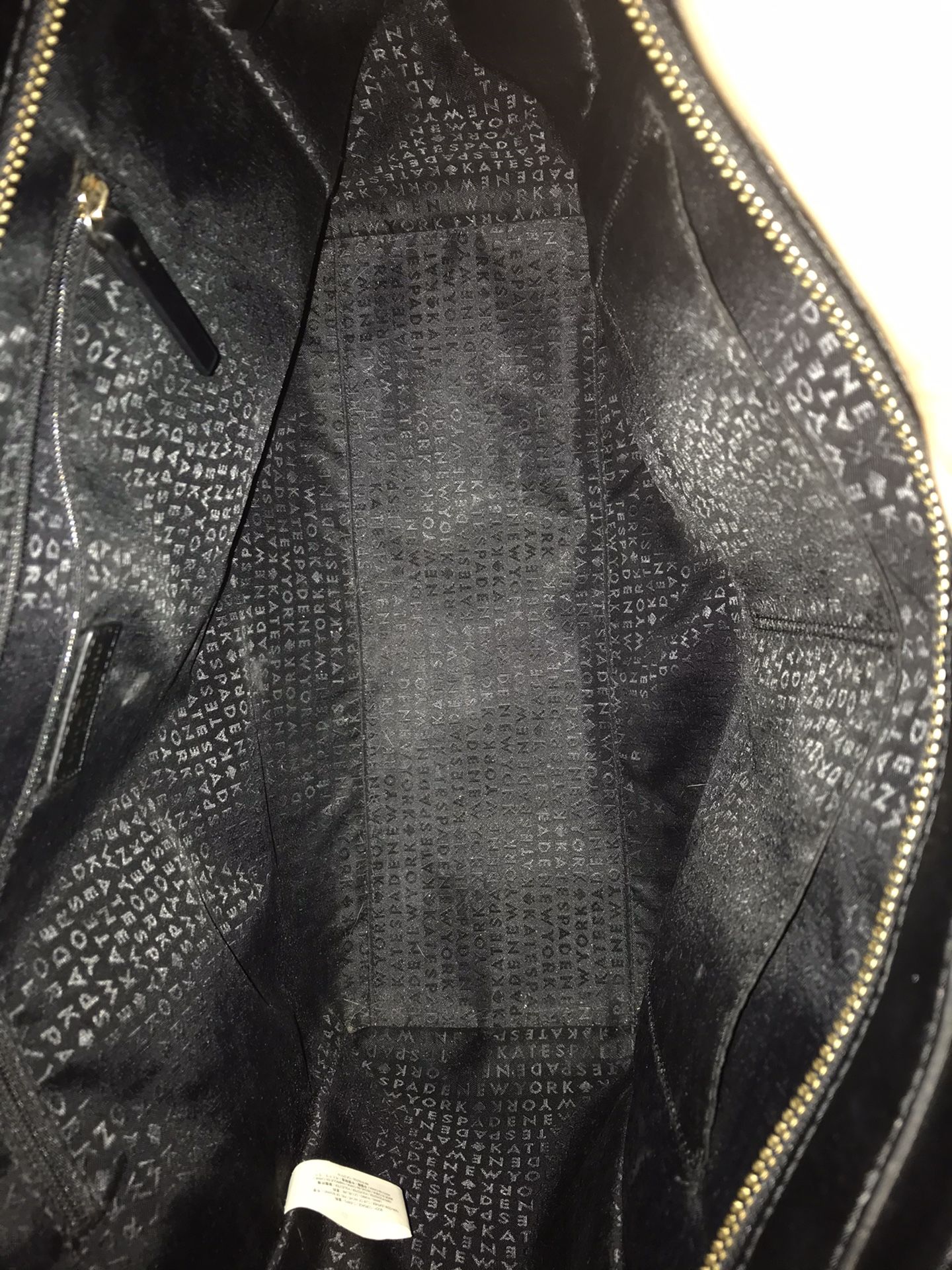 Kate spade black tote
