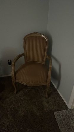 French Provincial Upholstered Armchair