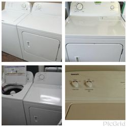 💥 Amana Washer & Gas Dryer Set (free Delivery 🚚 