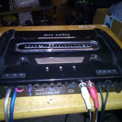 MTX Audio Jack Hammer JH300 600 Watts Peak Power Mono Block Amplifier 4 Ohms 2 Ohms Active Fan Cooling 