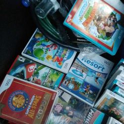 Wii and wii u games lots of mario checkout pictures