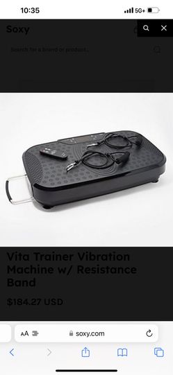 Vita Trainer Vibration Machine w/ Resistance Band